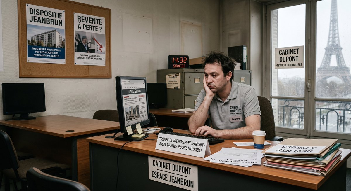 jplarger's tweet photo. 🌪️ Dispositif Jeanbrun : le nouveau mirage de l'investissement locatif !
🚧 Malgré le discours rôdé des promoteurs vantant le « statut du bailleur privé », le dispositif Jeanbrun s'avère être une fausse bonne affaire.
👉 Sous couvert d'un amortissement fiscal séduisant, le piège se referme vite sur les investisseurs : loyers lourdement plafonnés, resserrement des ressources des locataires, et interdiction de louer aux proches.
🚨 Le pire ? Lors de la revente, les amortissements pratiqués sont réintégrés dans le calcul de la plus-value foncière, écrasant le gain final. Face au coût du crédit et aux contraintes du logement nu, les risques l'emportent largement sur des avantages illusoires.
@PierreChevillar @FanchonNorbert @DemersonUNPI @MiguelLima78 @Rostimmo