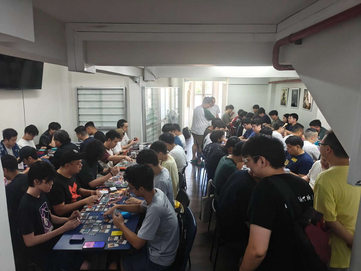 TCGcardcouple's tweet photo. Editing a vlog of the Flesh and Blood 3v3 silver age team event last weekend! Each team was either all rookies (<200 lifetime exp) or 1 mentor (>200exp) and 2 rookies! 😌
It was 7 rounds of Swiss to crown the best team 👀 gonna try and get this vlog edited & up soon!
#fabtcg https://t.co/wQftCQQpmE