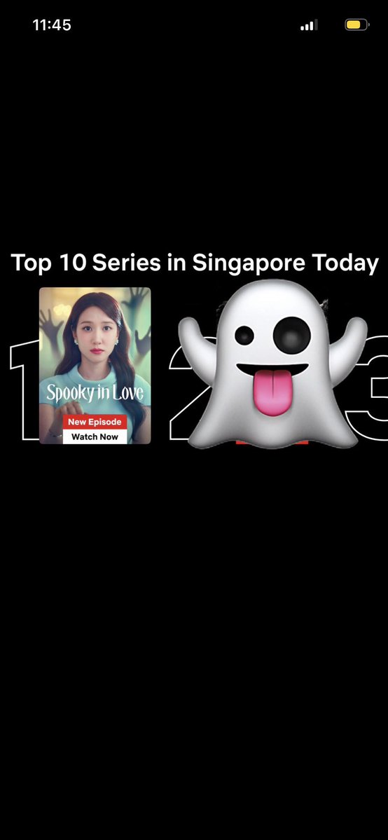 kajsa0810's tweet photo. @aeyaaaa4 Spooky in Love is currently number 1 in Singapore, Malaysia, Taiwan and Hongkong too https://t.co/0ZbjHeuPfT
