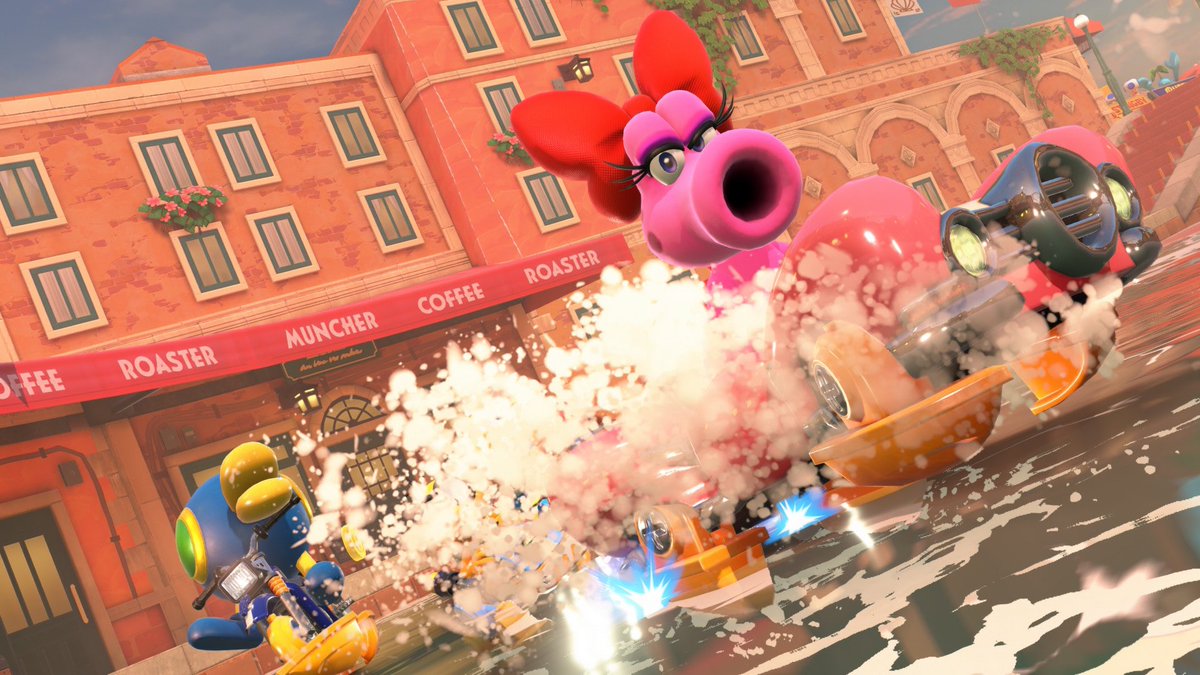 QerasPhoto0605's tweet photo. 本日もお疲れ様でした🎀
#MarioKartWorld #Birdo
#マリオカートワールド写真部 https://t.co/tL0NZkcqCB