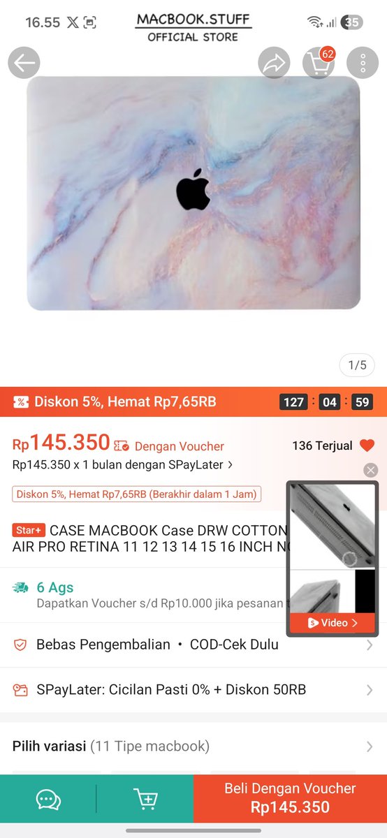 cystamlne's tweet photo. guys, macbook pakai ini boleh ga yyaa? soalnya denger denger macbook gabole pake case (?)

pemula :> https://t.co/NWQ1VuCWf9