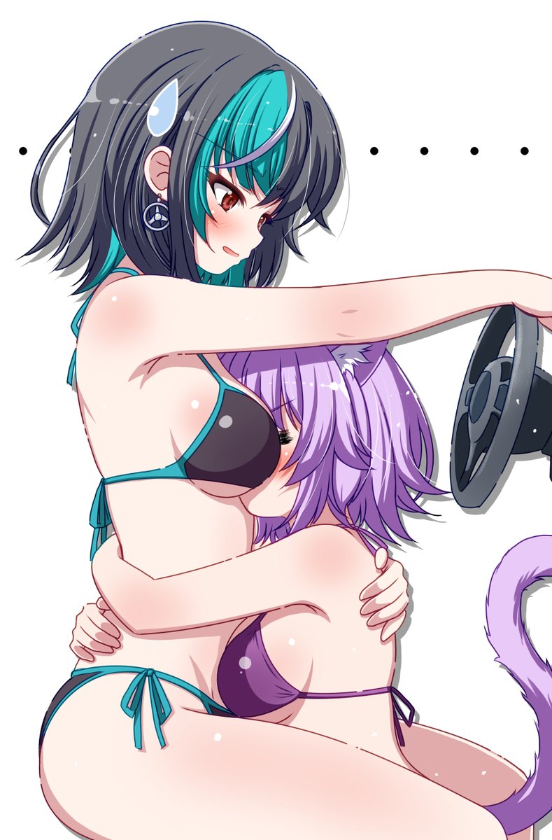 urushi_lacker's tweet photo. 「エンジン全開レッツゴー ～ ぶるんぶるん編 ～」のタイトルを見たときのおにぎりゃーとニックの認知
#絵かゆ #もはやちはや https://t.co/M55vTKKK2k