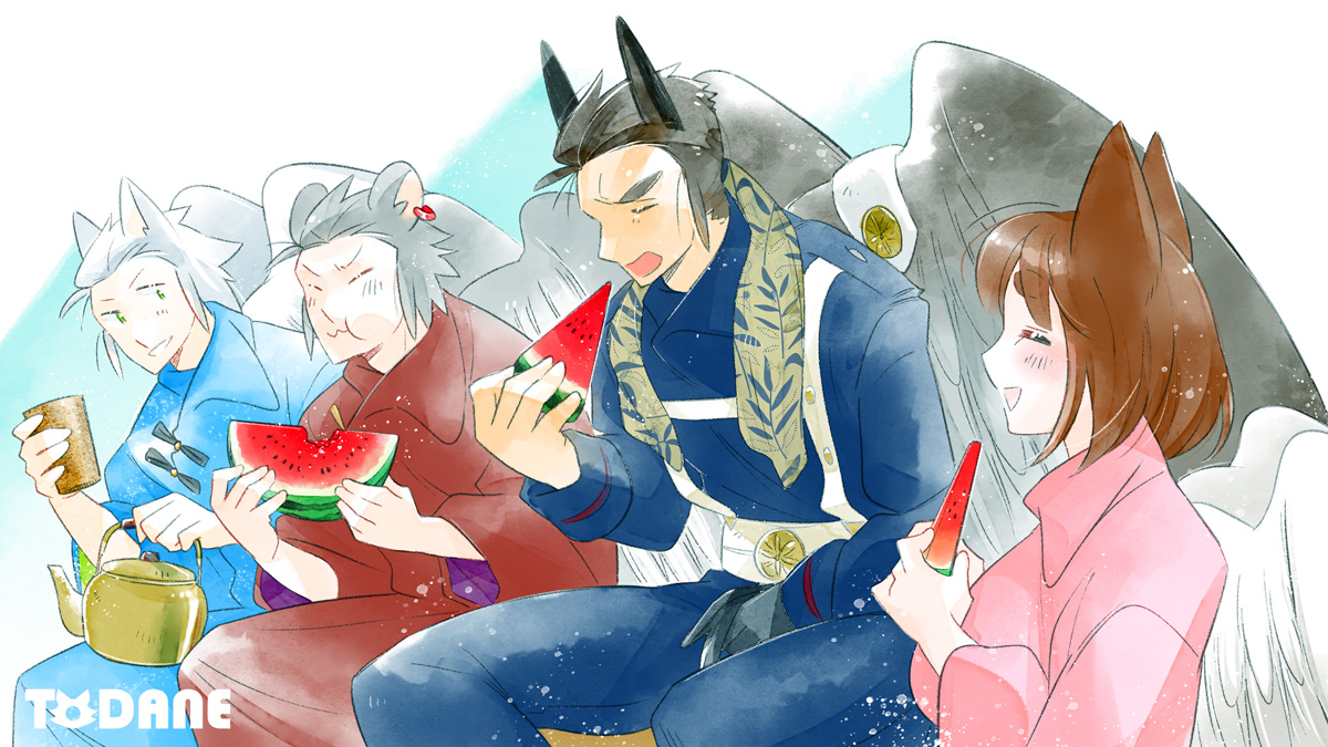 TODAneeOfficial's tweet photo. 夏お絵描き再掲☀️🍉🌻
#浮遊島企画
https://t.co/hlUJ362mh5 https://t.co/nLCjXuxBFa
