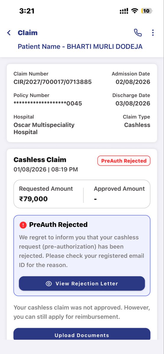 hitler2345's tweet photo. Why I should apply for reimbursement? When the hospital is under your network? Why star health insurance you doing like that ? Submitted all the docs still for unnecessary things you are rejecting the claim or else refund my 3 years payment what I paid https://t.co/pzpkTH13DV