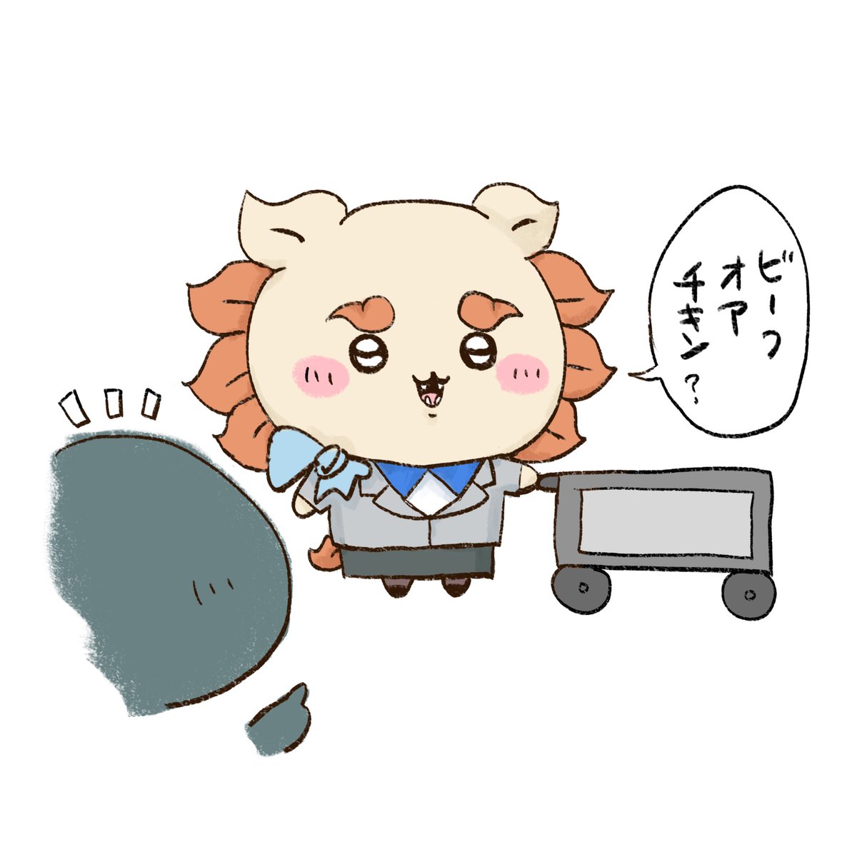 minosis4's tweet photo. ANAコラボたのしみ🎶✈️ 
#ちいかわファンアート https://t.co/iaBaBQGGhn