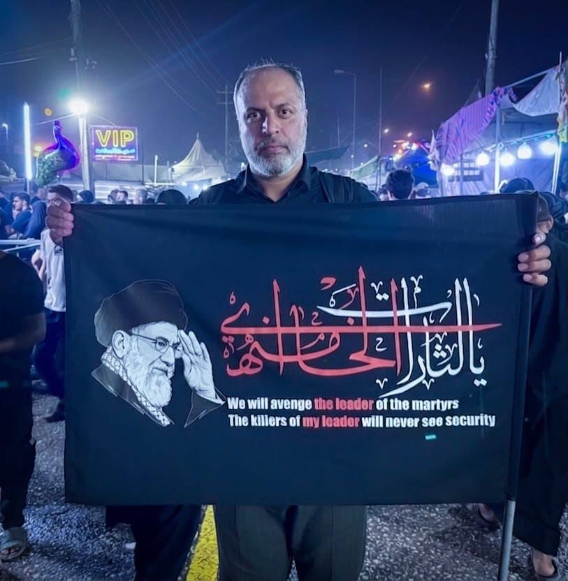 haideraz24's tweet photo. صور الشهداء تزيّن المشهد وذكراهم تملأ القلوب لتبقى كربلاء ملتقى الوفاء بين تضحيات الأمس ورسالة اليوم https://t.co/2F8grvkI0u
