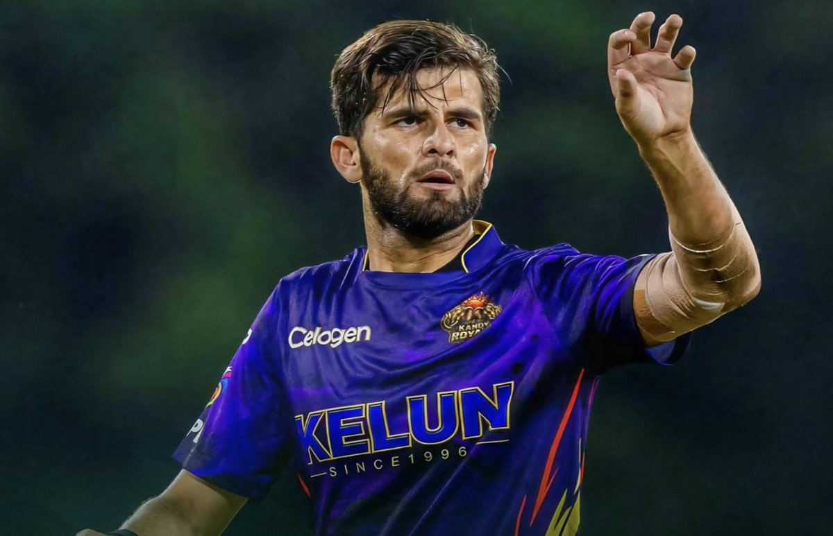 RayhamUnplugged's tweet photo. 🚨 THE COMEBACK OF EAGLE 🚨

- Shaheen Shah Afridi is all set to make a grand return to the Lanka Premier League and join Kandy Royals for the playoffs. https://t.co/DVAHEcmyHY