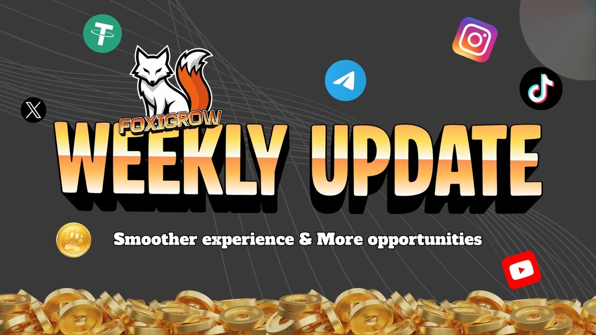 FoxiGrow's tweet photo. Weekly Update: High-Value Sections & Integrity System🚀

New Milestone
We’ve now distributed a total of $122,000 USDT and launched 22,000 tasks!

All credit goes to our amazing FoxiGrow community — friendly, generous, helpful, and hardworking. Thank you for everything! ❤️

Our developers continue to work diligently, rolling out new features and building stronger commercial plans to bring more earnings to the community.

Latest Updates

1. High-Value Section Launched
You can now find the “High Value” tab on the task page.

This section is still under active development, and you’ll see more improvements in upcoming updates.

The first high-value category is Reddit:
- Bind your Reddit account
- Access a complete Reddit account warming guide
- New accounts should first build Karma

A well-nurtured Reddit account will help you unlock more high-value Reddit tasks. Commercial promotion takes time, so more premium opportunities will roll out gradually.

Reddit Warming Guide:
https://t.co/oSEPfUrJfe

2. Integrity System
From day one, FoxiGrow has placed strong emphasis on integrity.

The integrity system is currently in testing and debugging. We will continue improving it in future updates.

If you have any suggestions, feel free to share them with the admins.

3. Day / Night Theme
You can now switch between light and dark mode in the Personal Center of **@FoxiGrowBot**.

Thank you for growing with us.
Let’s keep building a fair, high-value, and long-term earning ecosystem together! 🦊💰

Stay consistent. Stay honest. Keep earning.