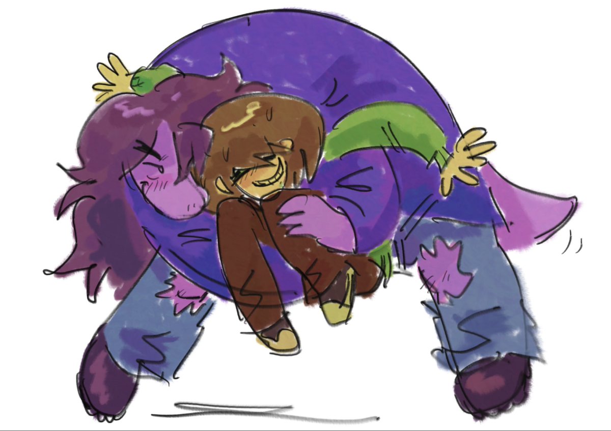 plushiescringe's tweet photo. #deltarune I won’t drop ya. https://t.co/9zDSi4H7Xn