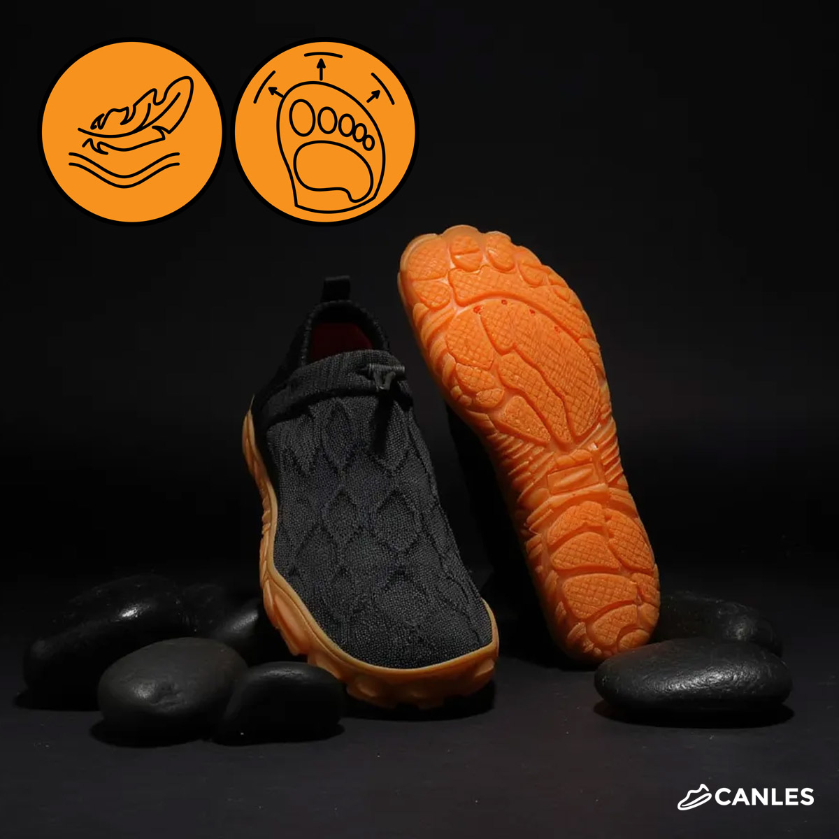 canlesofficial's tweet photo. もっと強く歩いてもっと気分良く：ベアフットシューズで足を強化
期間限定2足目無料オファー：Canles Barekins ベアフットスニーカー。送料無料と安心の90日のお試し期間