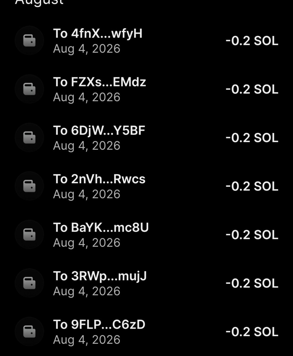 fluffycrypt's tweet photo. I have sent you some sol

@Ocee_3
@nickswago_
@farhan_shiekh7
@Folex110
@nasrGen
@Matt_hew_101
@codenameivar

Who is following me and has not earned anything,

RT + LIKE + JOIN MY TELEGRAM
https://t.co/4qN2nvpq6M https://t.co/5uOaLN4HfK
