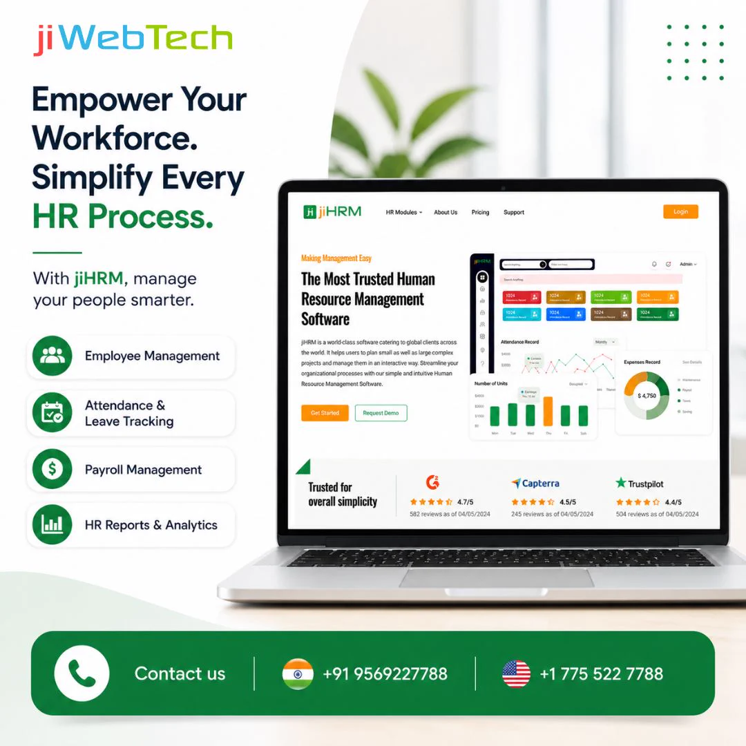 all-in-one HR management solution by jiWebTech