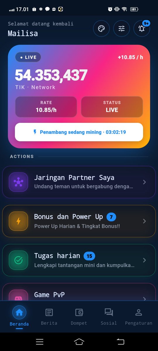 Toni50415's tweet photo. @TikCoin_Network Go.. go.. https://t.co/yx56vB8KEU