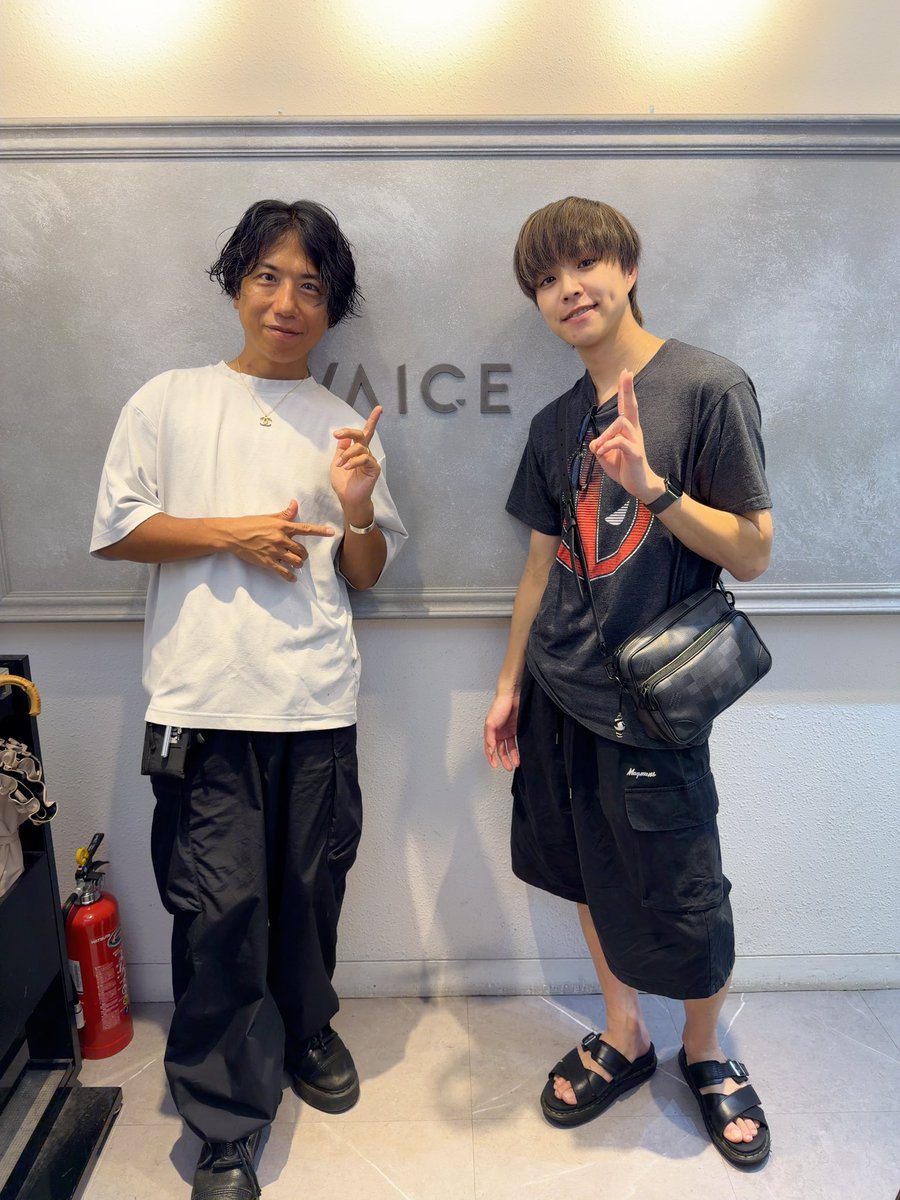 Kitano_satsuki's tweet photo. メッシュ大好評で嬉しい🤣

@VAICE_KAZU さんありがとうございます！！

またよろしくお願いします！！ https://t.co/5sNowZl0qb