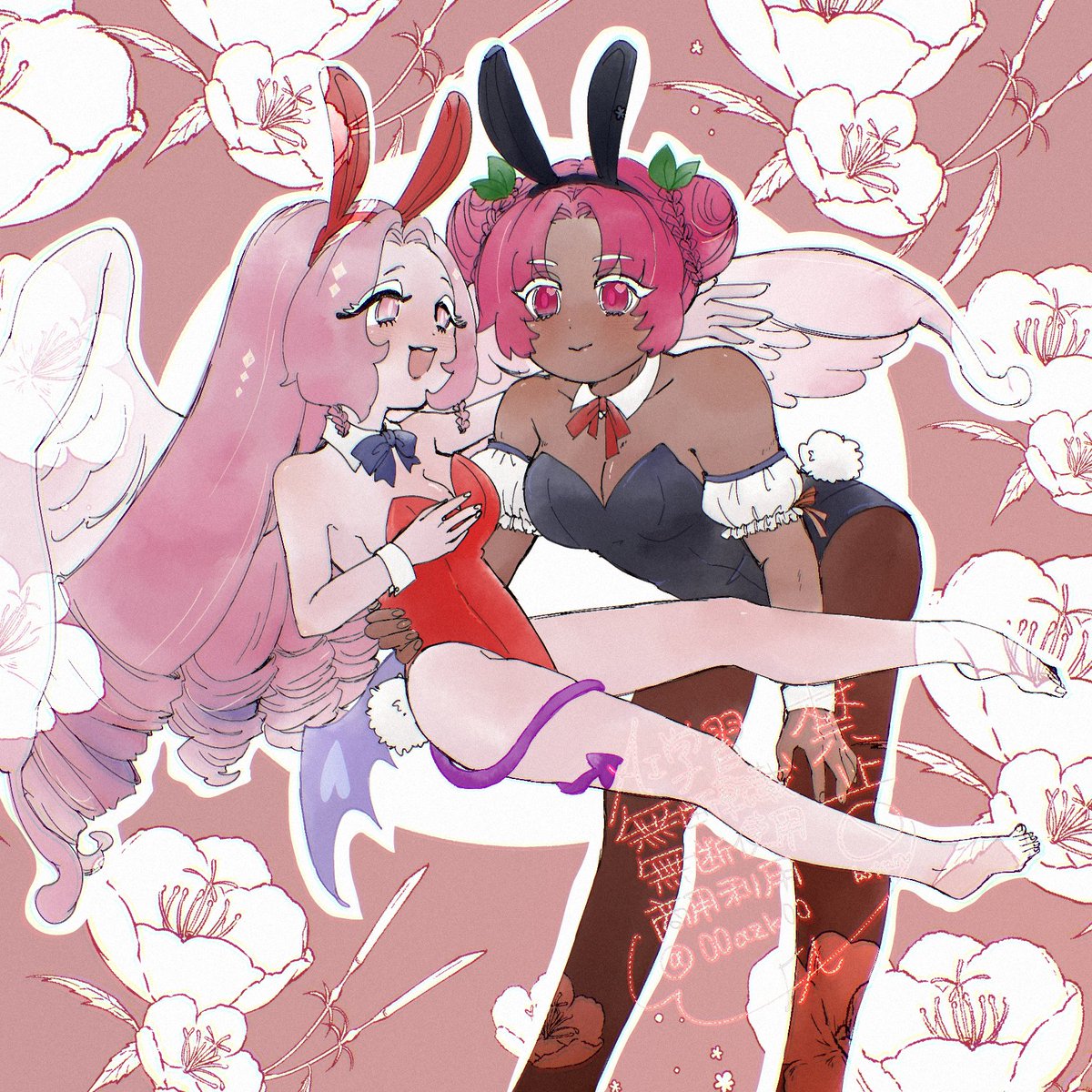 00azk00's tweet photo. 大遅刻のバニーの日エタホリちゃん🪽🛡️👯‍♀️

#eternalholly #crkfanart https://t.co/Frw8XF9LDj