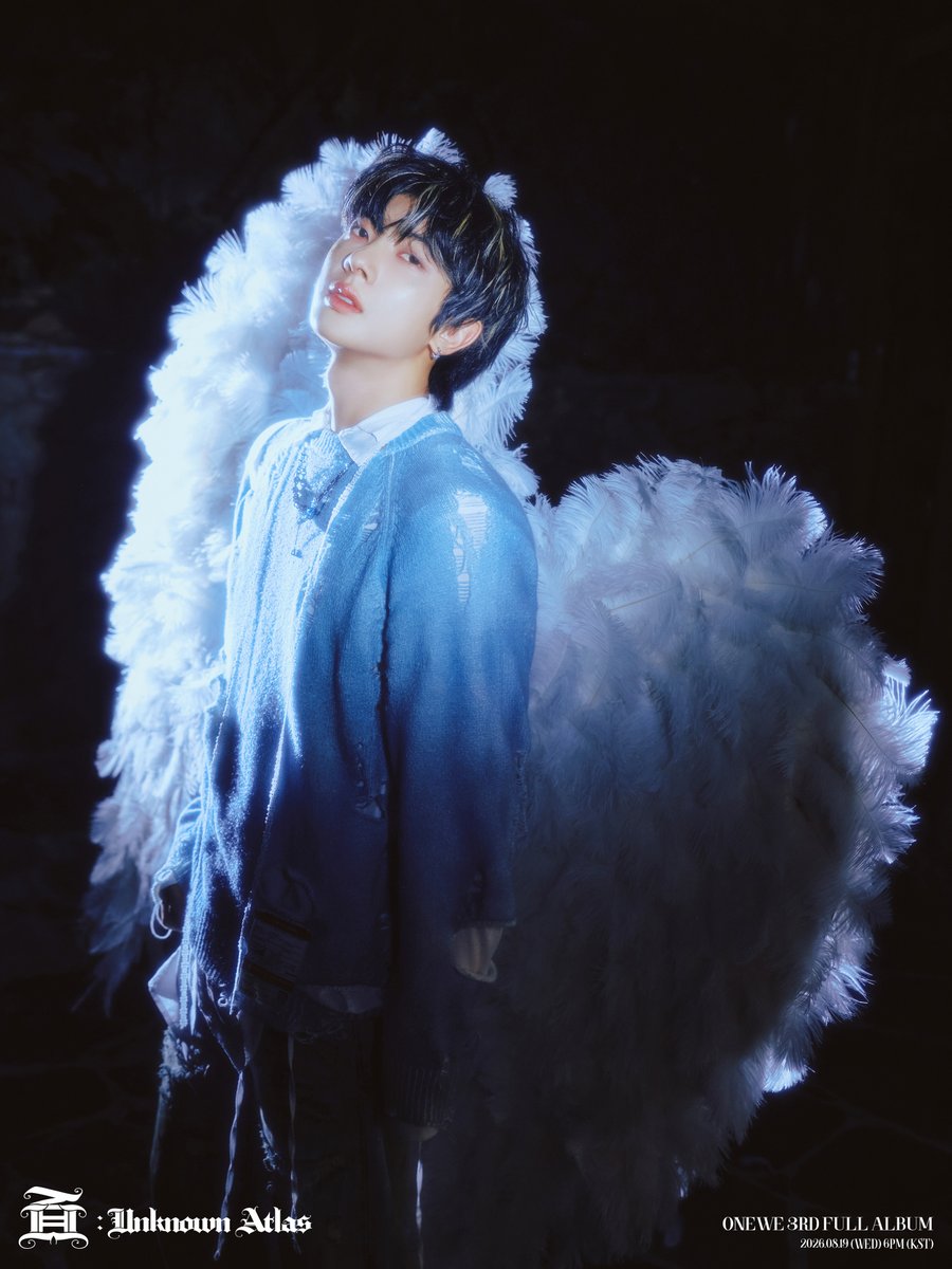 official_ONEWE's tweet photo. [#ONEWE]

ONEWE 3rd Full Album 
[面 : Unknown Atlas]

🍃 CHAPTER : PHOTO #1 🍃

🔹 KANG HYUN 🔹

2026.08.19 (WED) 6PM (KST) RELEASE✔

#원위 #面_Unknown_Atlas
#강현 #KANGHYUN https://t.co/yTyQcg5eeT