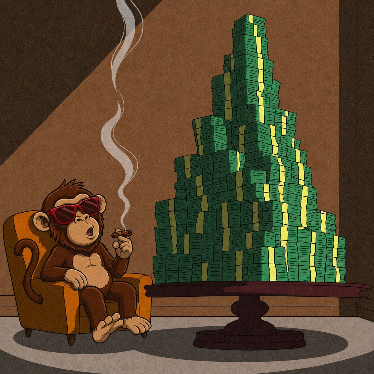 ekelebe_stuner's tweet photo. Every cycle has that one voice everyone laughs atโฆuntil they wish they had listened. The monkey is still here. Still loud. Still bullish. ๐
my meme entry @ALAWMONKEY #AMONKEY https://t.co/5DfeyEla6Q