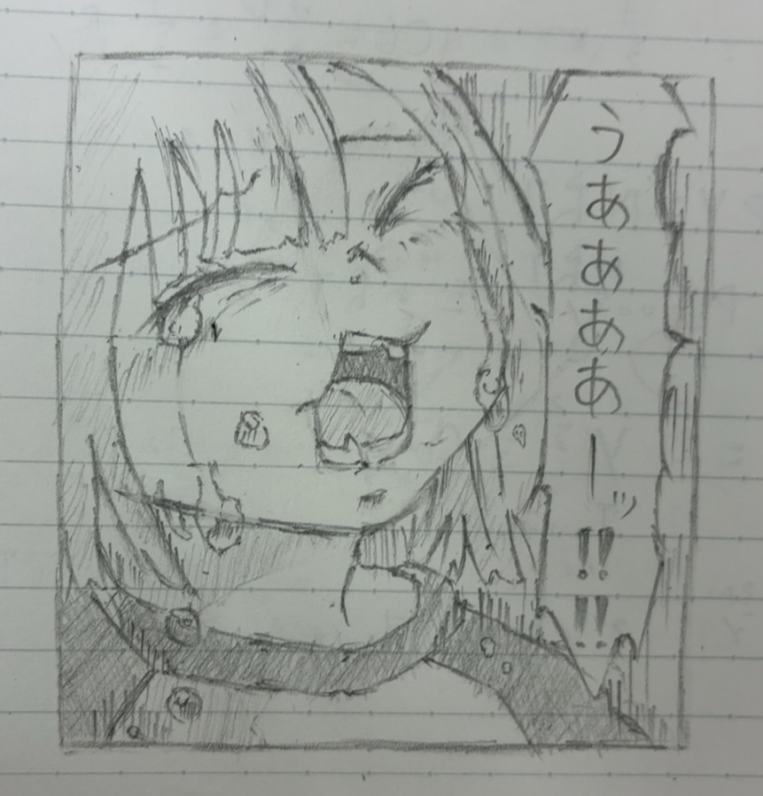 ryu1042436's tweet photo. 終わらない期末試験に発狂して模写。 https://t.co/AWYPNcfLhd