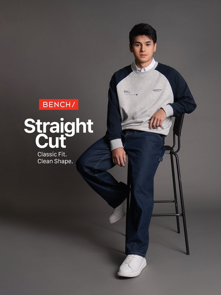 benchtm's tweet photo. The right fit changes everything. Step out with confidence in #BENCHDenims and #BENCHNewNeutrals, styled by Dustin Yu.

Get Dustin Yu's look:
Slim Fit Pants (BFP0031KH3) P1,199
Pullover (BWP0150GY4) P999
Loafers (BAY0015GR3) P1,499
-
Straight Cut Pants (BPD0928DB4) P1,099
Pullover (BWP0145GY3) P999
Polo (ILW0062WH3) P1,099
-
Straight Cut Pants (BPD0931DB3) P1,199
Pullover (BWP0144BR3) P999
Shirt (BOX0233CR2) P499
-
Wide-Leg Pants (BDP0326BD3) P1,099
Shirt (BOF0389GR3) P599

Buy Official, Buy Original! Get these products plus more from our official online stores:
🔗https://t.co/dCakf3y0ut
🔗https://t.co/8wgoInypJw
🔗https://t.co/UVQJ0Gsijm
🔗https://t.co/IOwcnZkcrg
🔗https://t.co/Z1geGbSCuM
Buy only from official BENCH stores and online platforms to ensure authentic and high-quality products.
