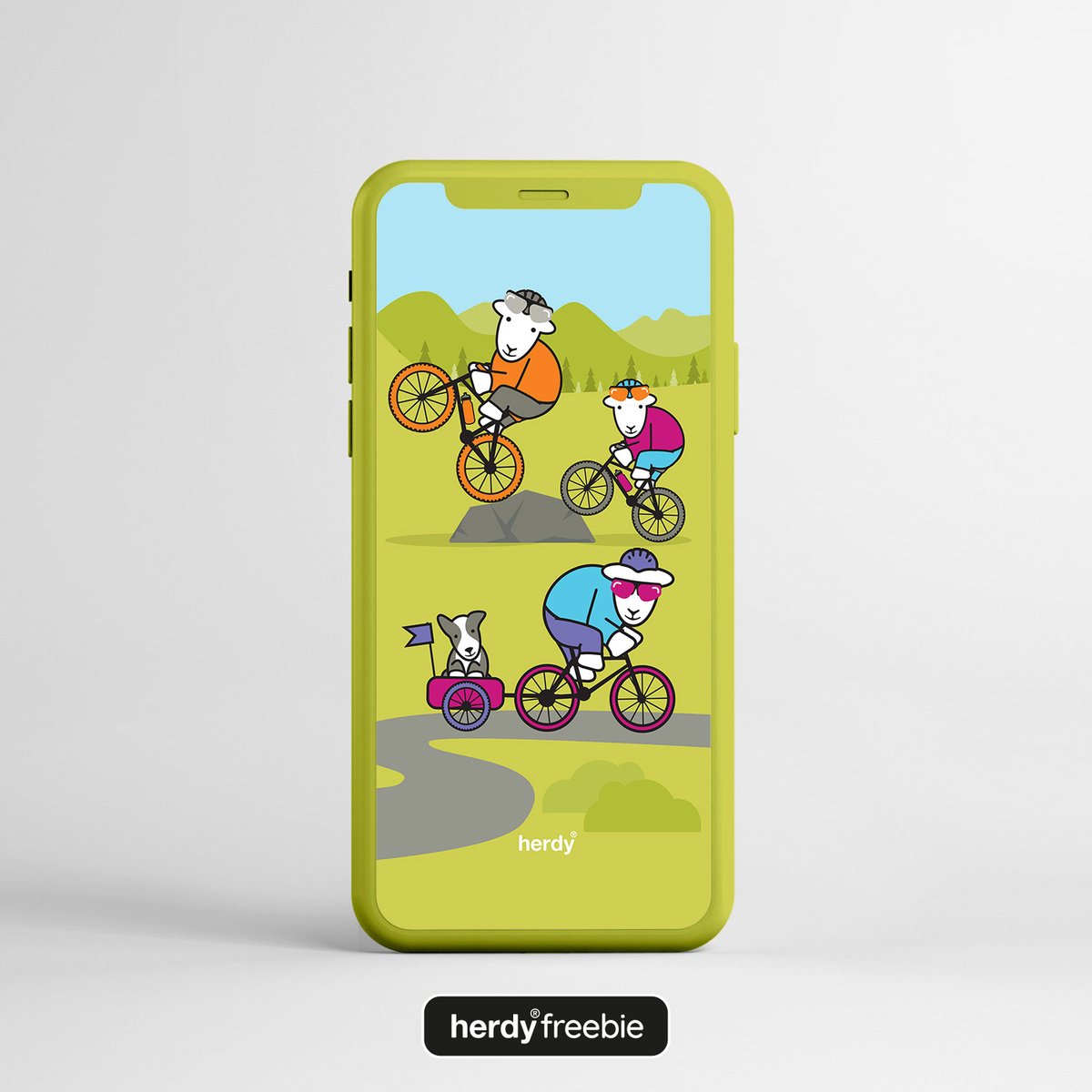 HerdyUK's tweet photo. One small pedal for ewe, one giant leap for baa-kind. 😉 🚴♀️
To celebrate Cycle to Work Day! We’ve got a FREE mobile wallpaper for you to download and enjoy.
Download yours here: https://t.co/b0mXbP3h8t®-freebie-colouring-pages-copy
#Herdy #CycleToWorkDay #BikeToWork #Cycling https://t.co/56gRNn6gHR