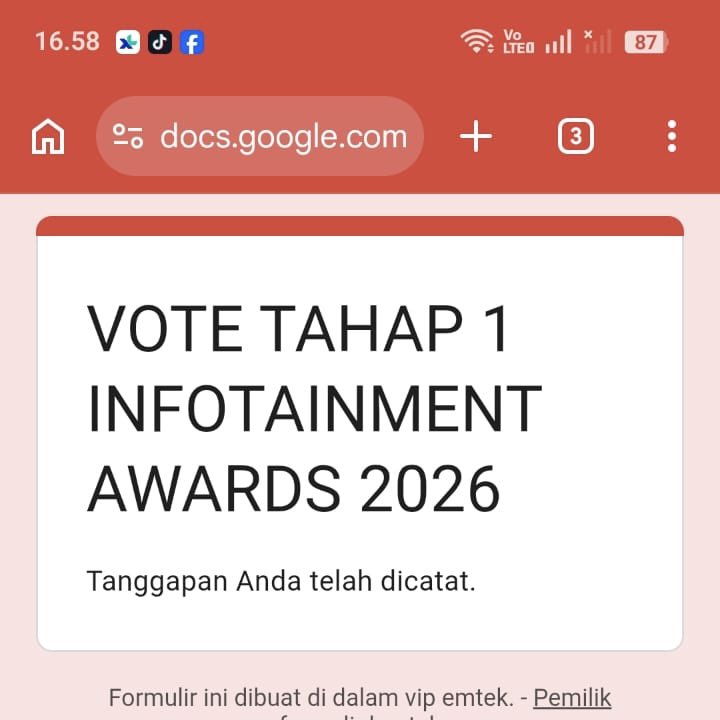 Lattesugarush's tweet photo. GUYS AYO VOTE ARYA MOHAN DAN AQEELA CALLISTA DI TAHAP 1 INFOTAINMENT AWARDS 2026 

https://t.co/tLu1M2lqpz https://t.co/4hmG4ubAO9