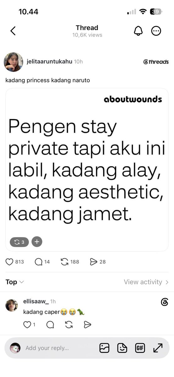 cindydbora's tweet photo. tapi lebih sering emosian 🙏🏻 https://t.co/uh3WfeOaEo
