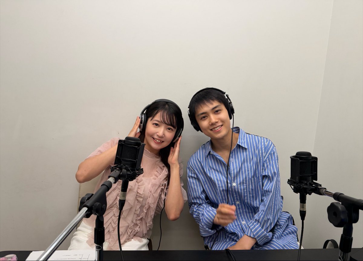 sarina_souda's tweet photo. 明日8/5（水）17:40〜の渋谷のラジオ
#シブヤファッションエクスプレス
ゲストは中山脩悟さんです✨

初舞台初主演の『#あゝ同期の桜』の裏話からプライベートなお話まで、楽しい回になりました☺️
舞台では相手役なので沢山刺激をもらっています！

ぜひお聴きください☺︎
https://t.co/TEt9tWT689 https://t.co/LiIeD0uUzB
