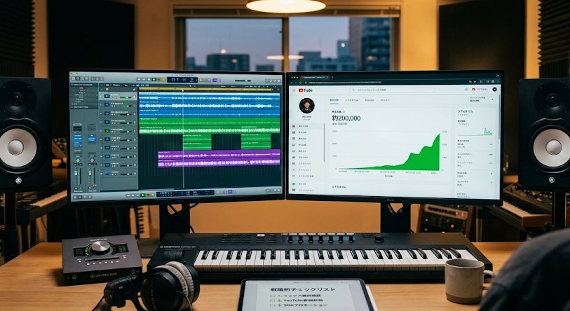 melo_rythm's tweet photo. プロの現場で実際に使われている「20万再生を成し遂げるためのチャンネル設計シート（全7項目）」を、本気の方限定で無料配布します。

今回配布する設計シートは、以下を言語化するためのプロ用フレームワークです。

▼受け取り条件
① このアカウントをフォロー
② このポストに「シート希望」とリプ

リプいただいた方にはDMでご連絡します。

#DTM #ボカロP