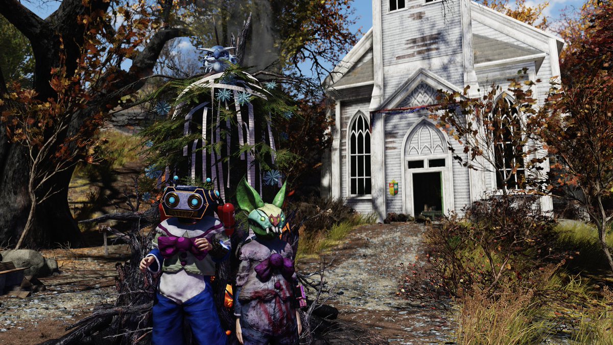 kaoriddle's tweet photo. 本日の光るマスク😊
#Fallout76 https://t.co/KccgFHBk6r