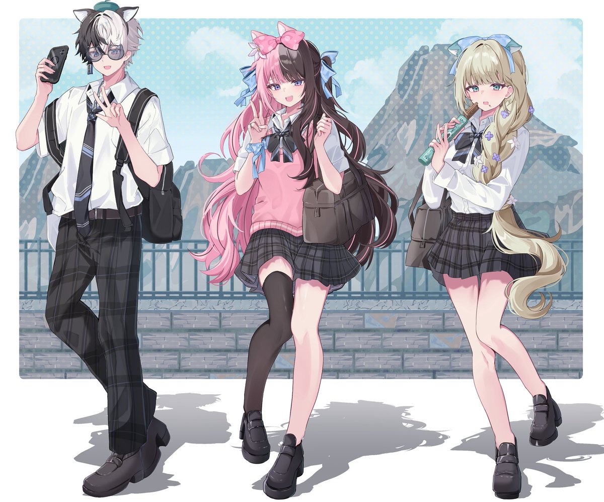 032_NEO's tweet photo. 学パロ https://t.co/Sq9XUpdN6L