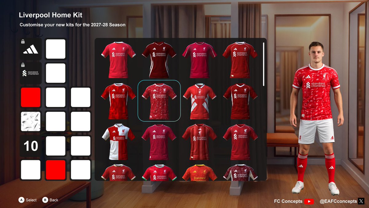virtualballers's tweet photo. EA ditengah pembahasan untuk menambahkan fitur ganti jersey di Career Mode.

Nantinya jersey klub bisa berganti setiap musimnya. EA dan klub sedang mencari jalan tengah karena fitur ini berbenturan dengan lisensi, design guideline, dan kontrak dengan apparel klub.

Meski belum akan datang dalam waktu dekat, EA menyadari bahwa ini merupakan salah satu fitur yang paling banyak di request oleh pemain offline.

Konsep seperti ini juga pernah coba divisualisasikan oleh @EAFCconcepts
