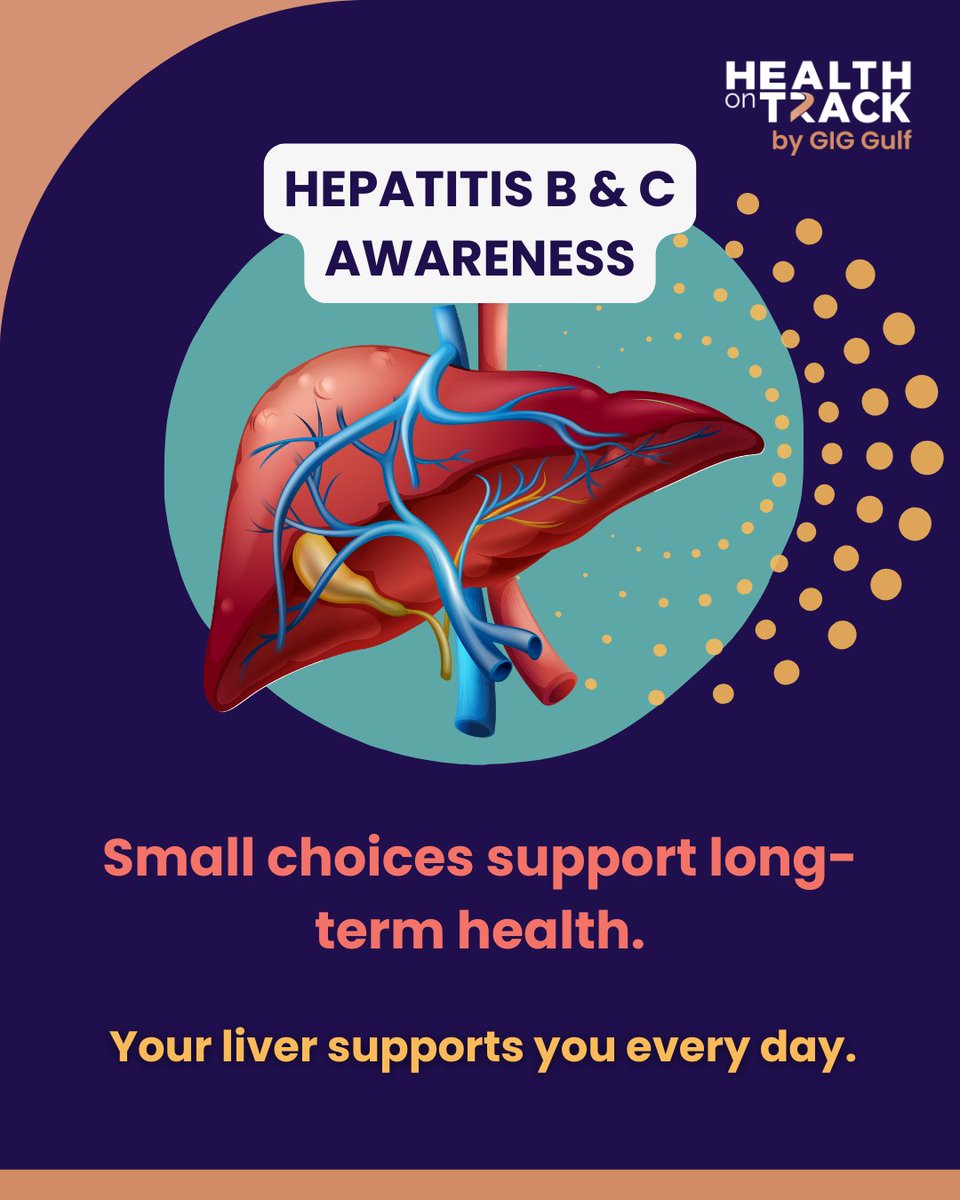 giggulf's tweet photo. Your body does incredible work behind the scenes. Awareness helps us support it back.

Protect your liver health by staying informed and making small choices every day.

#HepatitisAwareness #LiverHealth #PreventiveHealth https://t.co/jPgP9BwpQC