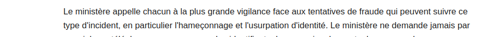 AgatheIrene's tweet photo. Vous remarquerez que ce serait aux victimes du #piratage de se méfier de l'usurpation d'identité !
Un employeur incapable de garantir la sécurité des #données mérite le tribunal.
#data #cyberattaque #EducationNationale https://t.co/sqzmLSmb0L