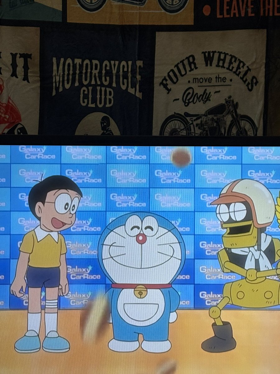 ReNk0n07's tweet photo. ドラえもんの中だとギャラクシーカーレースの回が好き https://t.co/lew9TYx852