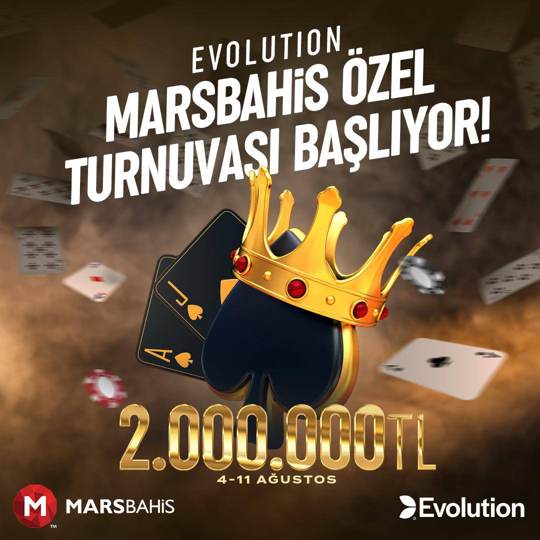 marslasana's tweet photo. Evolution x Marsbahis Özel Turnuvamız Başlıyor! 👑🔥
Büyük Ödüller Ve Kıyasıya Rekabet Seni Bekliyor! 🔥🔥
Turnuvalar Arasından Dilediğini Seç Ve Liderlik Tablosunda Yerini Al! 👑🔥
Nakit Ödüller İçin Hemen Katıl! 📲

Giriş : https://t.co/pOtMTOmt99 https://t.co/L7TaVZsdxo