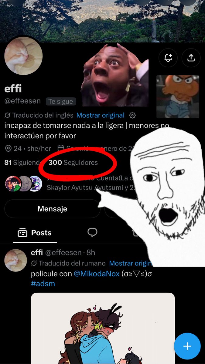 demidevil008's tweet photo. felicidades por los 300! ^.^ @effeesen https://t.co/m4fKSNyPdi
