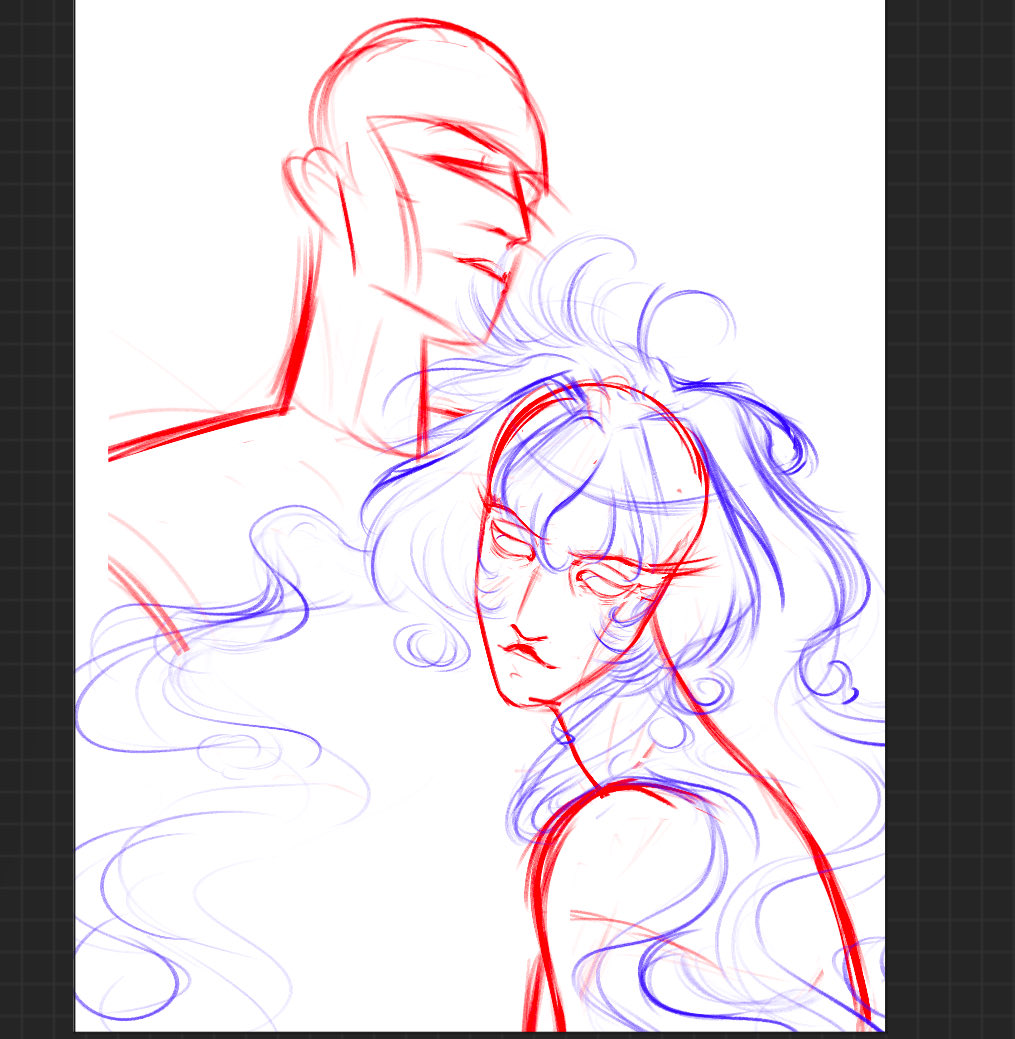 Falinaround's tweet photo. Bald Tatin and a horse I hate drawing https://t.co/5tSYRhXKld