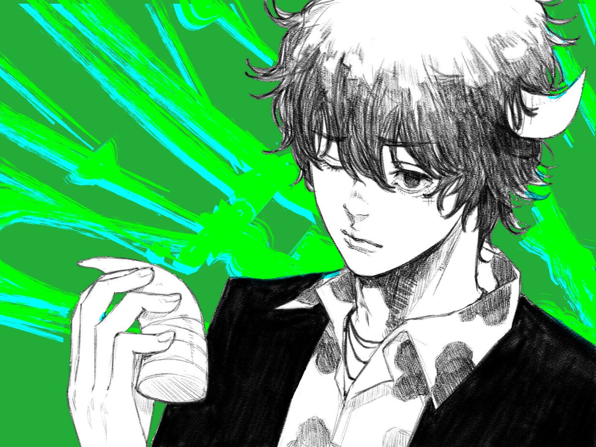 yoshikawa_01120's tweet photo. 大人ランボ　#家庭教師ヒットマンREBORN #私の14歳アニメ https://t.co/hsKqrphhQb
