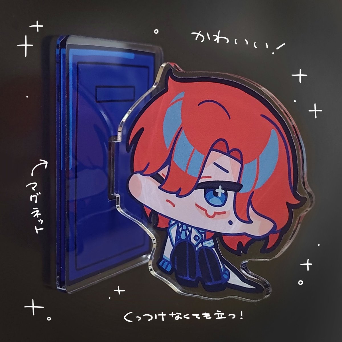 mitsudomoe03's tweet photo. 『ドア村』のサンプルが届きました！

❄しっかり冷凍庫等にくっつきます
❄そのまま立てて飾ることもできます
❄ひんやりすることもできます

【予約受付中！】 https://t.co/4ckZXONpOh