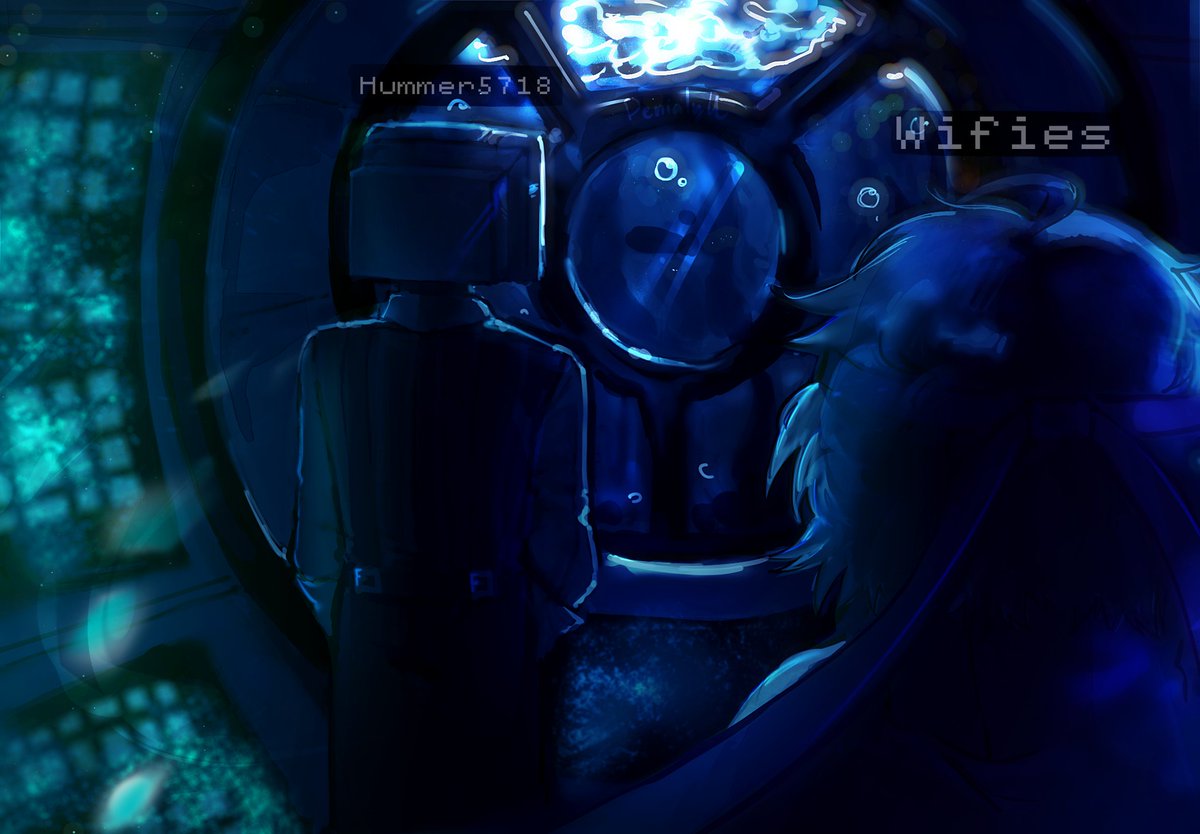 Itzdenialyll's tweet photo. #tsftl #thesearchfortheleviathan #wifiesfanart #wifies 

" do you trust me ? " https://t.co/UwWWJSsfIA