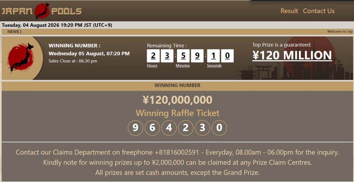 P0K3RBOYA's tweet photo. ✨ Hasil Pasaran Japan Hari Ini ✨
Sahabat Boya, angka result untuk hari ini adalah
Result: 4230
Shio: Kerbau
Salam Jackpot !!

Acuan Situs Resmi:
www.japanpools{.}online (Akses VPN)
#JapanPools #PokerBoya #AngkaTogel https://t.co/6XaUKysdo3