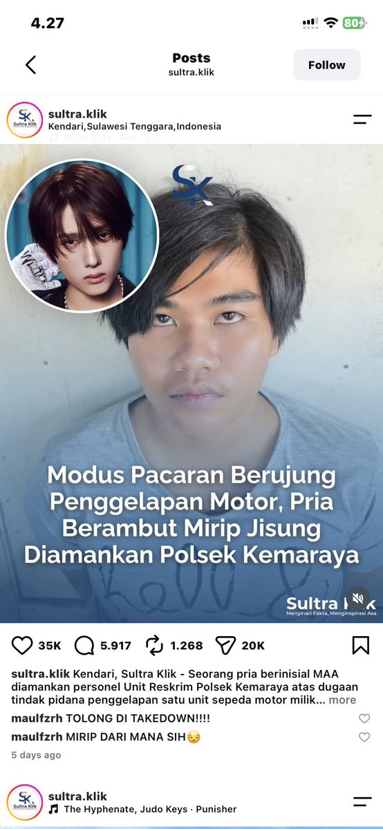 icachibo's tweet photo. TOLONG BANTU REPORT AKUN INI
https://t.co/r5JOkwBr44 

JISUNG DI SAMAIN SAMA KRIMINAL https://t.co/AdvcyeON6n