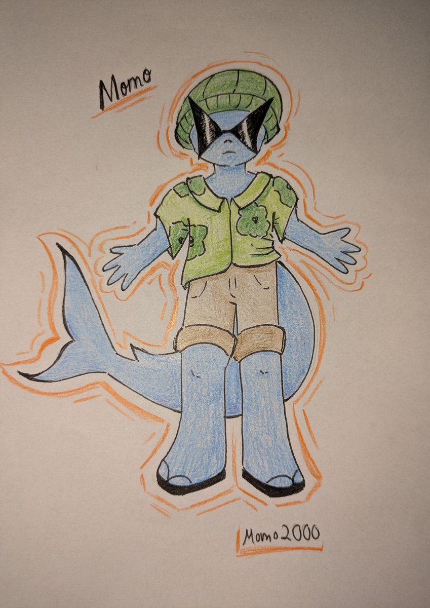 momochan2ooo's tweet photo. Cool shark made by cool Guffy_22
I also meet this artist irl and they are really kind! https://t.co/AVliLVKOCV