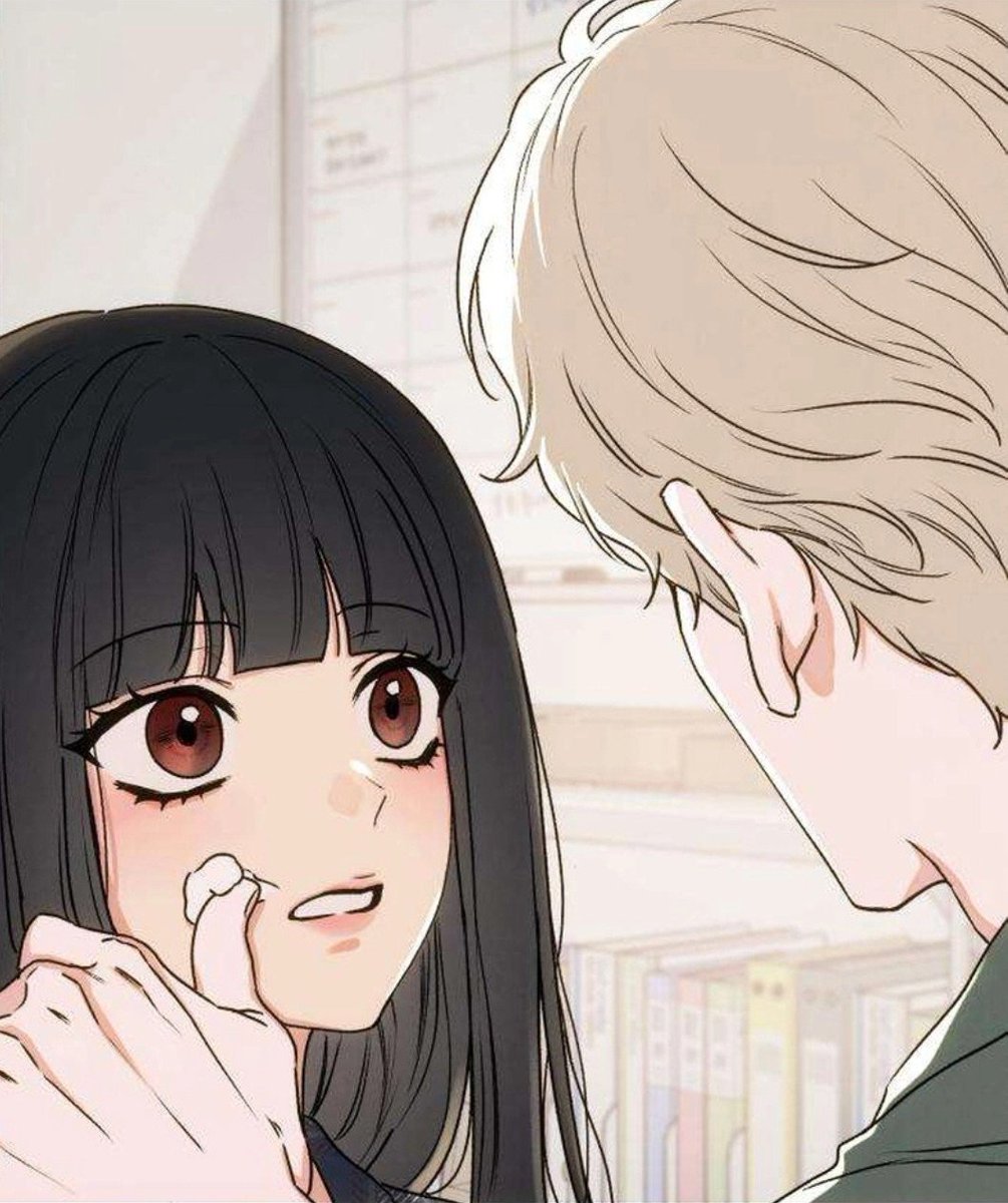 Jjk1Fari's tweet photo. Daham wiping the cream off Dawon's face and casually licking it in front of her😭

Sir, that move was illegal, I'm screaming and kicking my feet. He's so smooth

Title: My ancestor is watching me! https://t.co/gTPLEjZ9yD