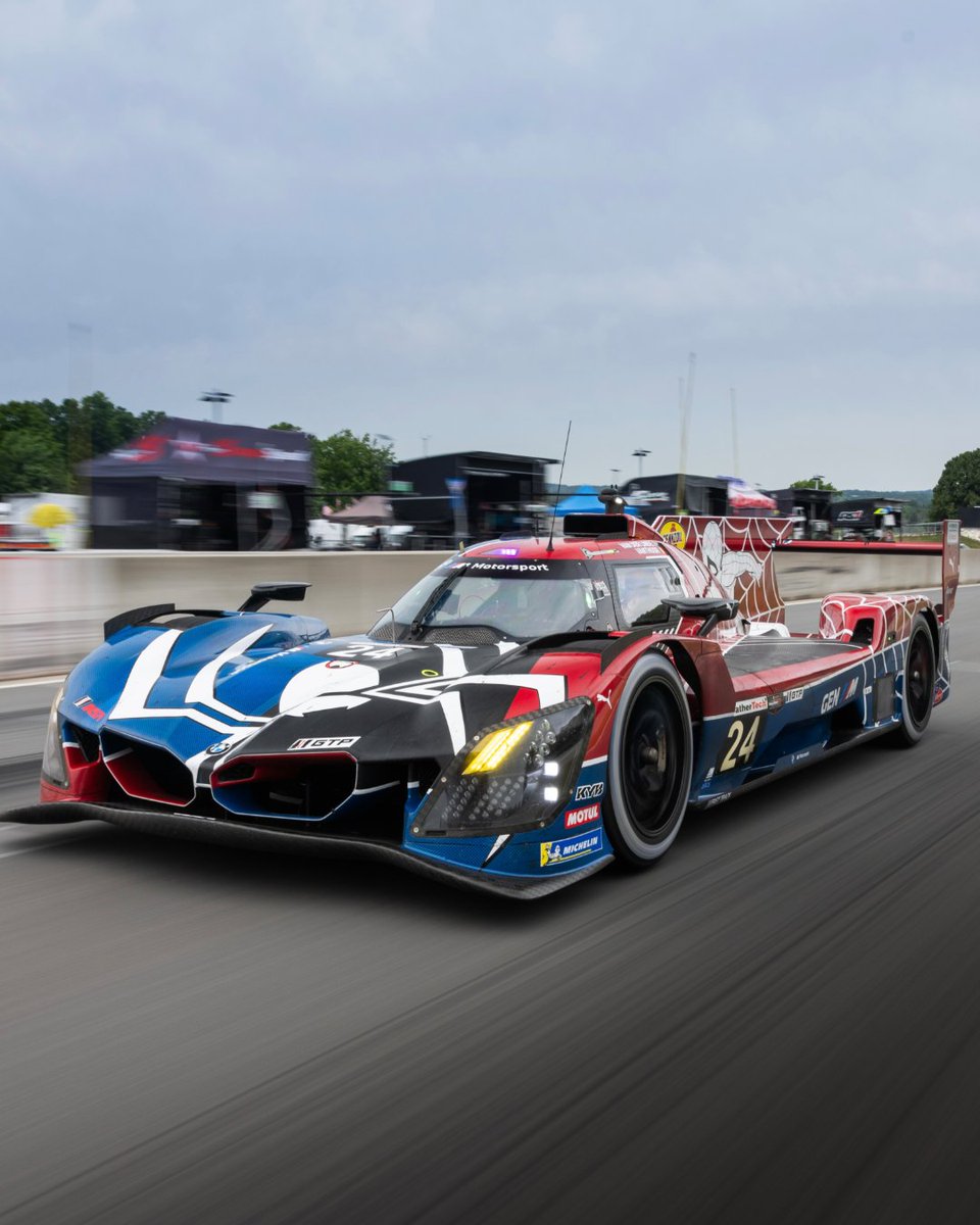 BMWMotorsport's tweet photo. Miss it already? 😭💔 It was only ever meant to last one weekend, and somehow it was gone way too soon. 🕸️🥺

Luckily, we brought back some seriously good on-track shots from Road America. 📸 https://t.co/raZgfxnxk7