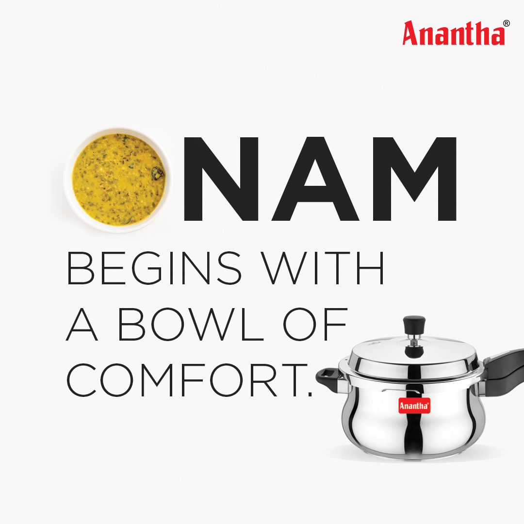 ananthacooker's tweet photo. Comfort begins with a simple meal. 💛

Cook your favorite traditional recipes with ease and enjoy homemade goodness in every bite.

Shop Now - https://t.co/LspdESK0bM

#Anantha #Cookware #PressureCooker #Cooker #Kitchen #SmartCooking #HomeCooking #EverydayCooking #Onam https://t.co/gsSce8XyWG
