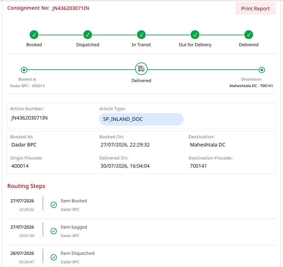 itdivmondal's tweet photo. GDS Tirthankar Naskar (Beat-1, Maheshtala SO) falsely marked PAN Card JN436203071IN as delivered (30/07/26). No delivery, no call. Probe &amp; take strict action.@IndiaPostOffice @SBPostalRegion @wbpostalcircle @KolPostalRegion @pib_comm https://t.co/L56y8LSusw