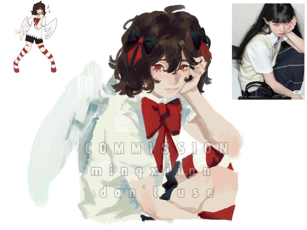 mingxiinn's tweet photo. some of my recent sketch commissions! but unfortunately I can't accept commissions from people abroad yet 😞 #commissionㅤ https://t.co/uPRdzfIfew