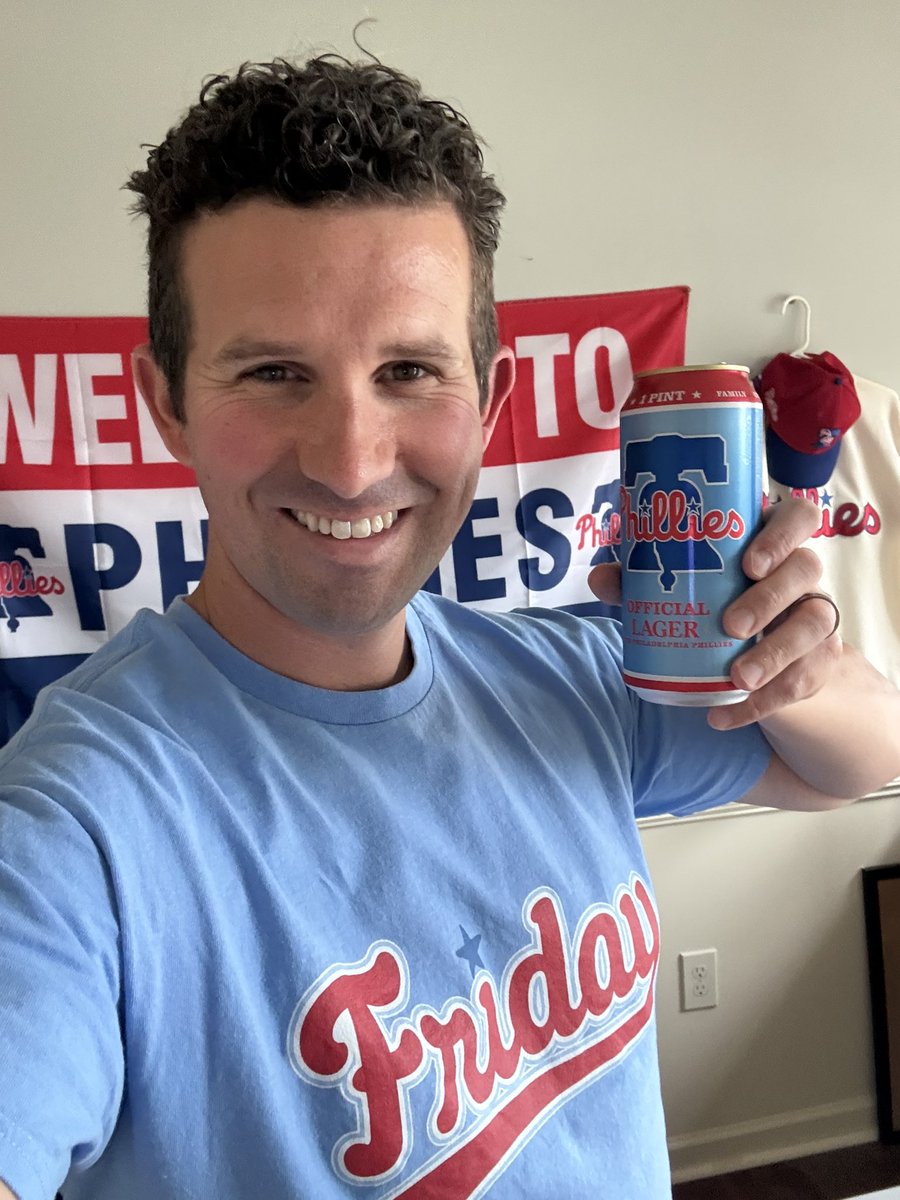 PhilliesFriday's tweet photo. WELCOME TO #PHILLIESFRIDAY
SUBSCRIBE 👉 https://t.co/lotrWeXcJg
FOLLOW 👉 @PhilliesFriday
🤝 JOIN YOUR FELLOW #PHILLIES FANS—WHERE IT’S ALWAYS A #FRIDAYTAILGATE WITH OUR PHILS https://t.co/D5AOgTDx1g