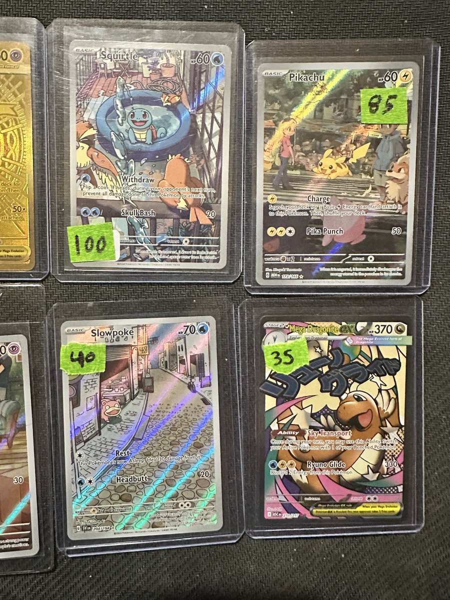 Scott_YaDigg's tweet photo. Claim sale left overs and a few newbies lowered a few prices all obo and anything over 50$ free bmwt under 50$ free pwe or 5$ bmwt
New cards-
White reshi-$480
Samurott-$45
Serperior-$45
Throh-$7 https://t.co/sagNU1AInE